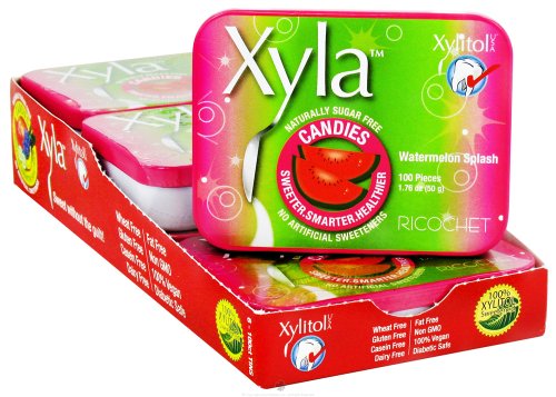 Xylitol Usa – Xyla Naturally Sugar Free Candies Watermelon Splash – 100 Piece(s) logo
