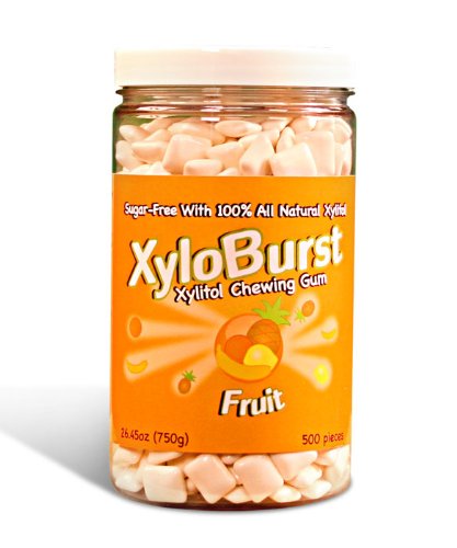 Xyloburst Fruit Gum Jar, 500 Count logo