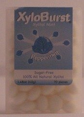 Xyloburst Mint Flip-top Jar, Peppermint, 60 Count logo