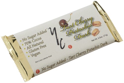 Yc Chocolate (70% Cocoa) Tart Cherry Pistachio Dark, 2.5 ounce Bars (Pack of 8) logo