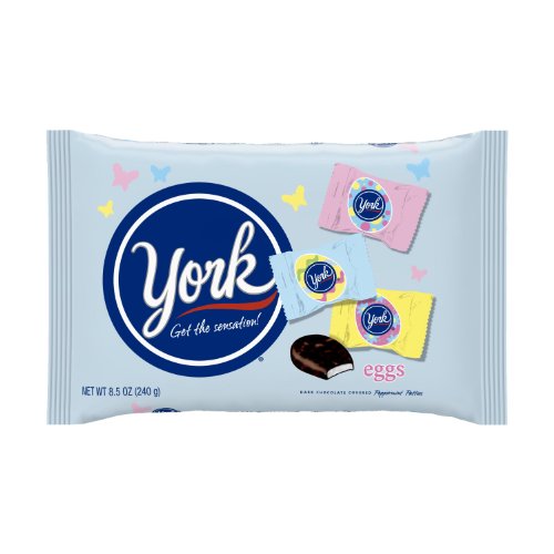 York Easter Peppermint Pattie Eggs, 8.50 Ounce Bags (Pack of 12) logo