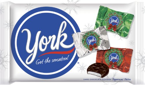 York Holiday Peppermint Patties, 11 ounce Bags (Pack of 7) logo