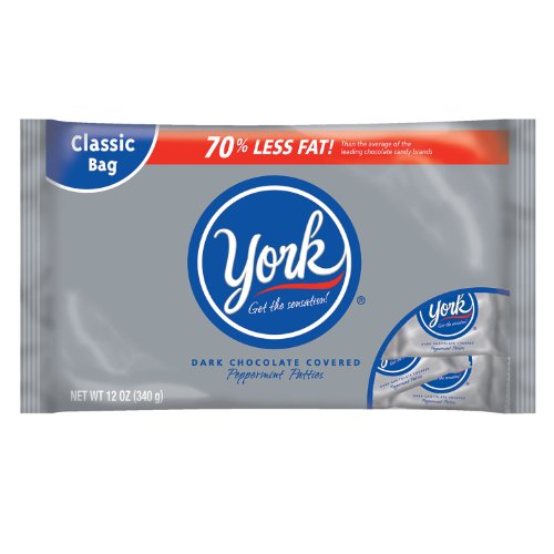 York Peppermint Miniatures, 12 ounce Bags (Pack of 4) logo