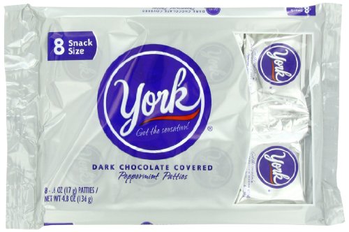 York Peppermint Patty, Snack Size, 4.8 Ounce (Pack of 24) logo