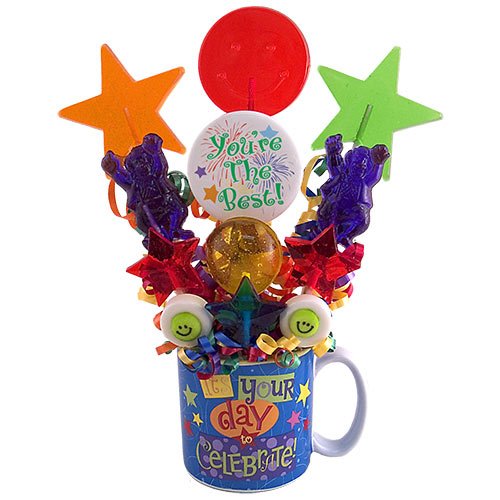 You’re The Best! Lollipop Mug logo