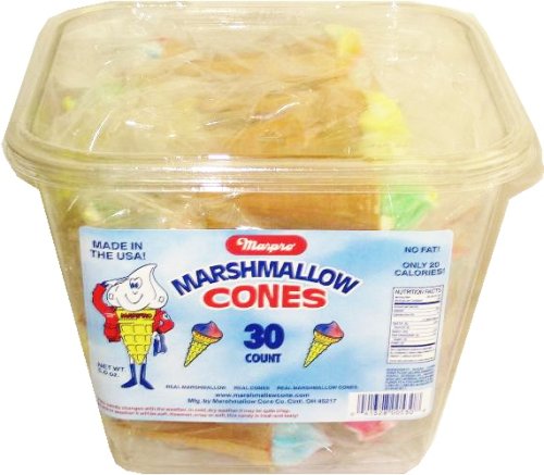 Yum Yum Marshmallow Cones 30ct logo