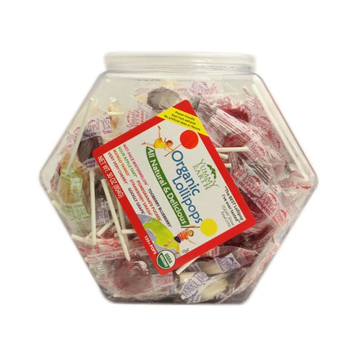 Yummy Earth Counter Top Bin Lollipops Assorted Flavors – 30 Oz logo