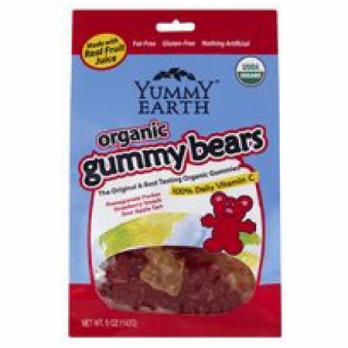 Yummy Earth Gummy Bears ( 12×5 Oz) logo