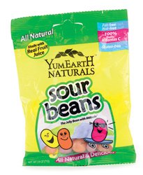 Yummy Earth Naturals Sour Beans Gluten Free — 2.5 Oz logo