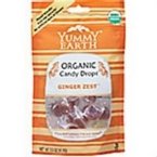 Yummy Earth Organic Candy Drops Ginger Zest 3.3 Oz. Bags (approximately 30 Count) logo