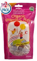 Yummy Earth Organic Vitamin C Pops — 3 Oz Each / Pack of 2 logo