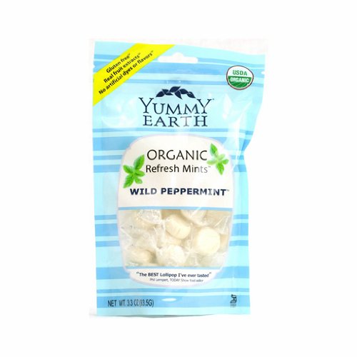 Yummy Earth Wild Peppermint Drops ( 6×3.3 Oz) logo