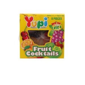 Yupi Fruit Cocktail 32g (Pack of 5) logo