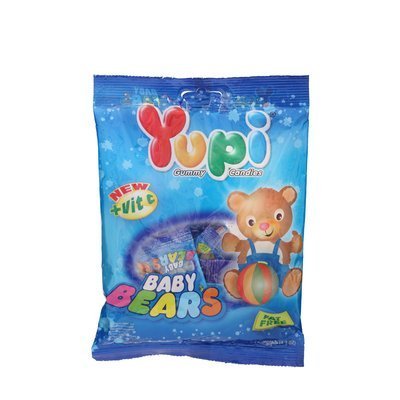 Yupi Gummy Baby Bears 120 G. logo