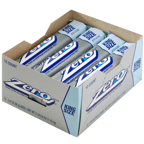 Zero Candy Bar, King Size, 3.4 ounce Bars (Pack of 12) logo