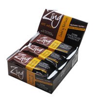 Zing Dark Chocolate Bar Hazelnut Gluten Free logo