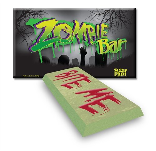 Zombie Bars White Chocolate Bars – Pack of 4 logo