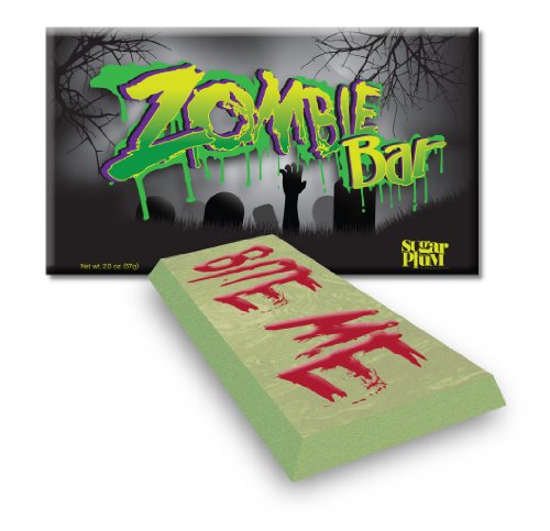 Zombie White Chocolate Bar (single Bar) logo