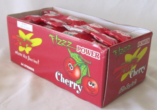 Zotz Cherry Flavored, 24 String Box 96 Pieces logo