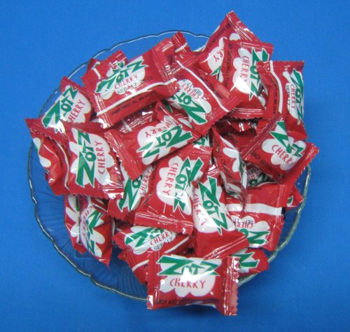 Zotz Fizzy Candy Cherry Flavored, 5lb 425 Pieces logo