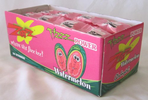 Zotz Watermelon Flavored, 24 String Box 96 Pieces logo