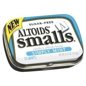 Altoids Smalls Mints Simply Mint, 0.37 Ounce logo