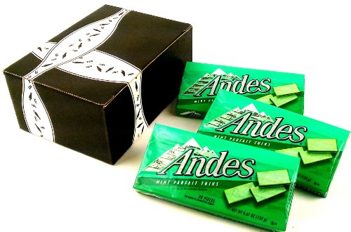 Andes Mint Parfait Thins, 84 Individually Wrapped Chocolates In A Gift Box logo