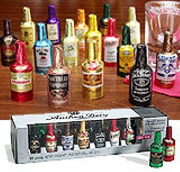 Anthon Berg Chocolate Liqueur Bottles Gift Box, 16 Pcs, 8.81 Oz logo