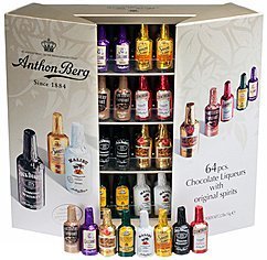 Anthon Berg Chocolate Liqueurs With Original Spirits, 64 Pcs. Gift Box logo