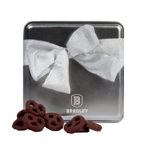Bradley Twisted Goodness Silver Medium Tin ‘official Logo Engraved’ logo