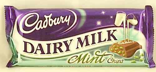 Cadbury Dairy Milk Mint Crisp Standard Bar (irish) – 49g logo