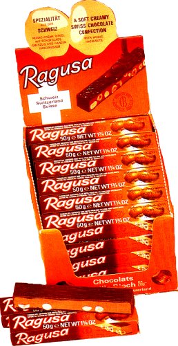 Camille Bloch Swiss Chocolate, Ragusa Snack, 1.75 ounce Bars (Pack of 12) logo