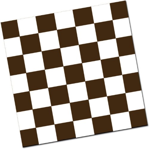 Chocolate Transfer Sheet: Checkerboard – White – 8 Sheets logo
