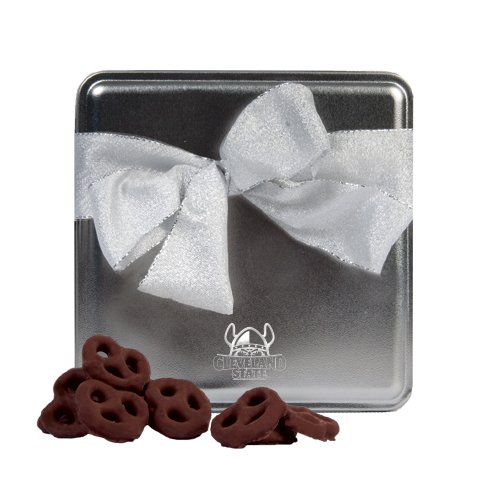 Cleveland State Twisted Goodness Silver Medium Tin ‘official Logo Engraved’ logo