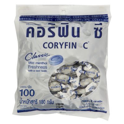 Corifin C Candy 100-count Mints 6.33oz(180g) logo