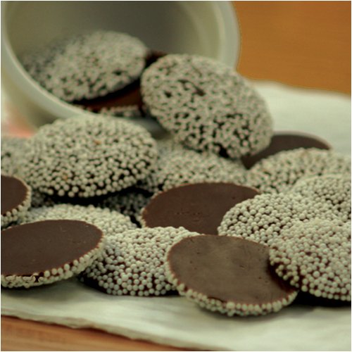 Dark Chocolate Nonpareils 1 Lb. logo
