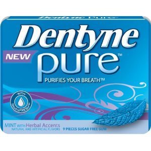 Dentyne Pure Mint With Herbal Accent (Pack of 10) logo