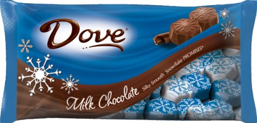 Dove Promises Silky Smooth Milk Chocolate Snowflakes, 8.87 ounce (Pack of 4) logo