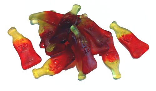 Ferrara Pan Cola Bottles, 1.5lb logo