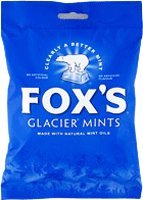 Fox’s Glacier Mints Bag 150g logo