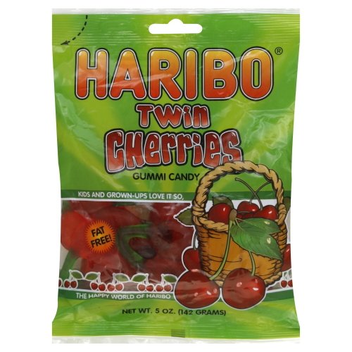 Gummi Twin Cherries Can (Pack of 12) logo