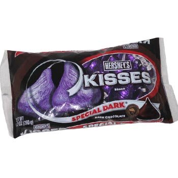 Hershey Kisses Dark Chocolate (12 Oz Bag) logo