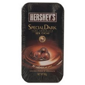 Hersheys Special Dark Chocolate Pearls 50g. logo