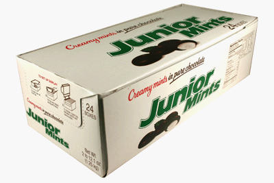 Junior Mints 24 – 1.84oz Boxes logo