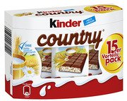 Kinder Country 15 Bars Pack- Imported From Germany-shipping From Usa logo
