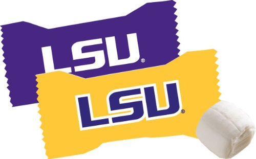 Lsu Louisiana Tailgate Candy Mint Favors – Decorate Your Tailgate Party Table and Cheer On Your Team With This Officially Logoed and Licensed Lsu Tiger Candy. Contains Approx. 50pc Per 7oz Bag. logo