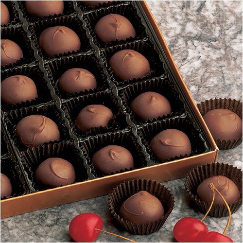 Milk Chocolate Cherry Cordial Assortment 8 Oz. logo