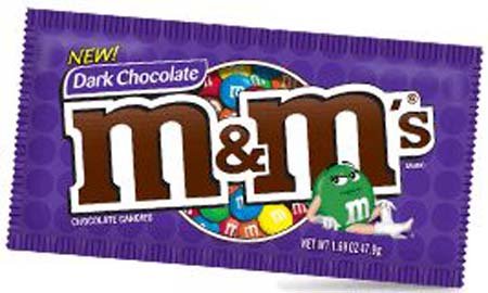 M&m’s Dark Chocolate Candy – 24 Pack logo