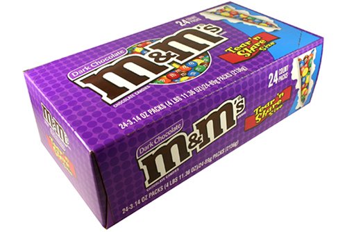 M&M’s Dark Chocolate King 24 – 3.14oz Packs logo