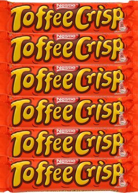 Nestle Toffee Crisp Pack of 6 logo